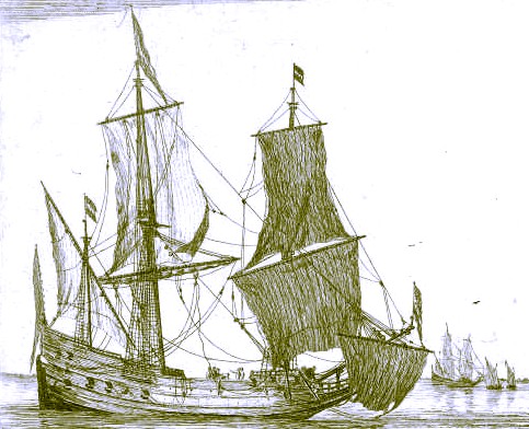 A Small Dutch Merchant Ship